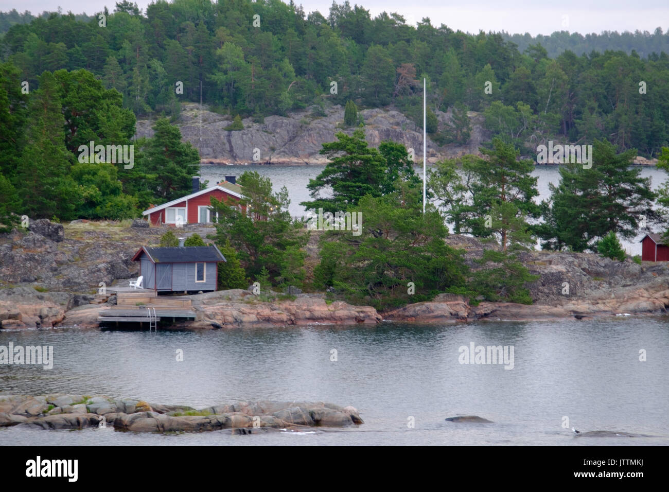 Baltic sea in sweden Stock Photo - Alamy