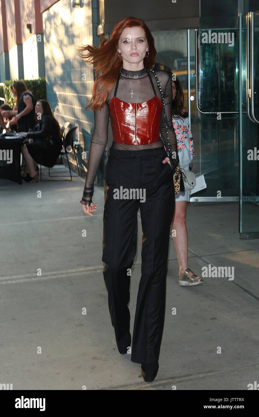 New York, NY, USA. 9th Aug, 2017. Abbey Lee at The Glass Castle New