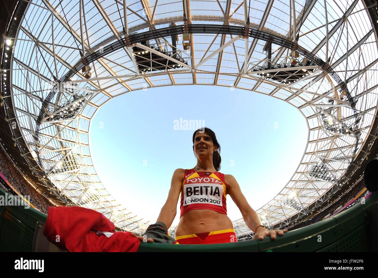 London, UK. 10th Aug, 2017. . IAAF world athletics championships. London Olympic stadium. Queen Elizabeth Olympic park. Stratford.  Credit: Sport In Pictures/Alamy Live News Stock Photo