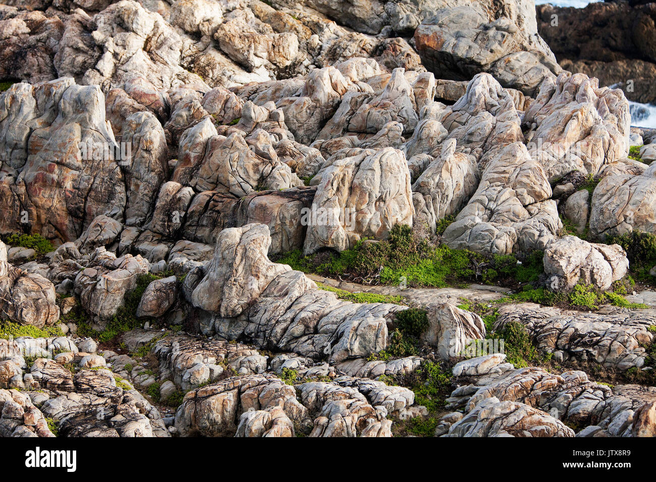 South African Rocks ROCKS AT HERMANUS, SOUTH AFRICA Stock Photo - Alamy
