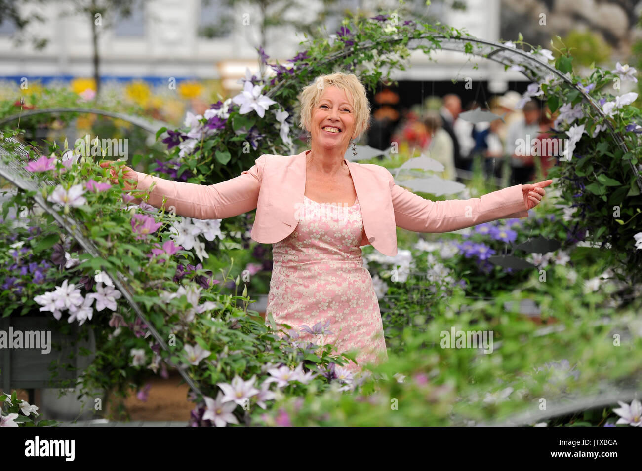 Picture shows Carol Klein, gardening expert and TV presenter on BBC's Gardening World programme since 2005. Stock Photo