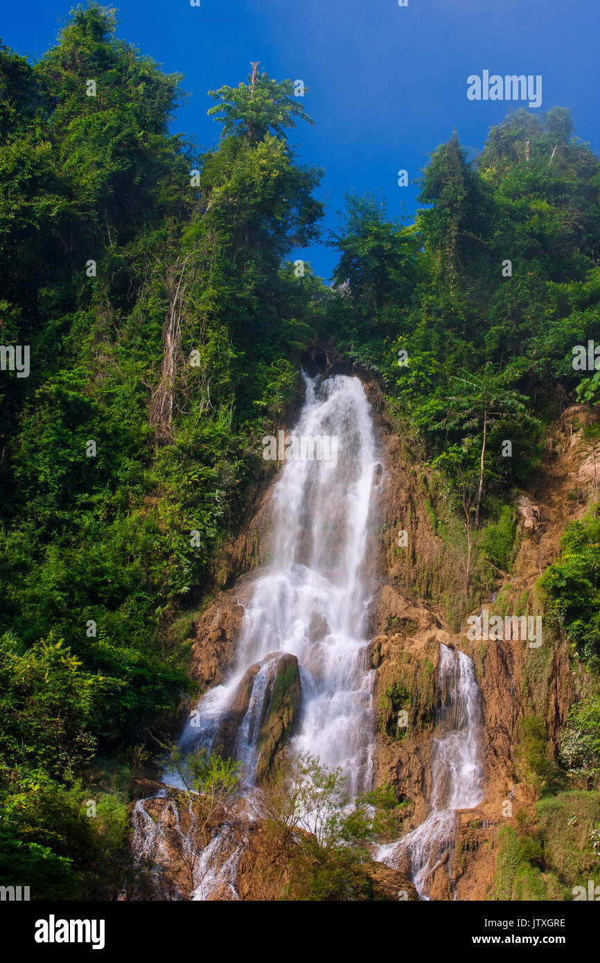 Thi Lo Su(Tee Lor Su) waterfall in Umphang Wildlife Sanctuary. Thi Lo