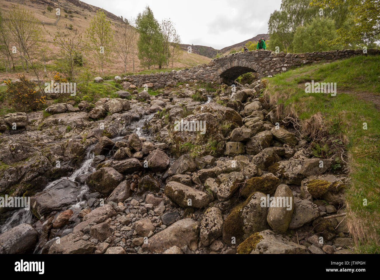 Ashness bridge near keswick lake hires stock photography and images