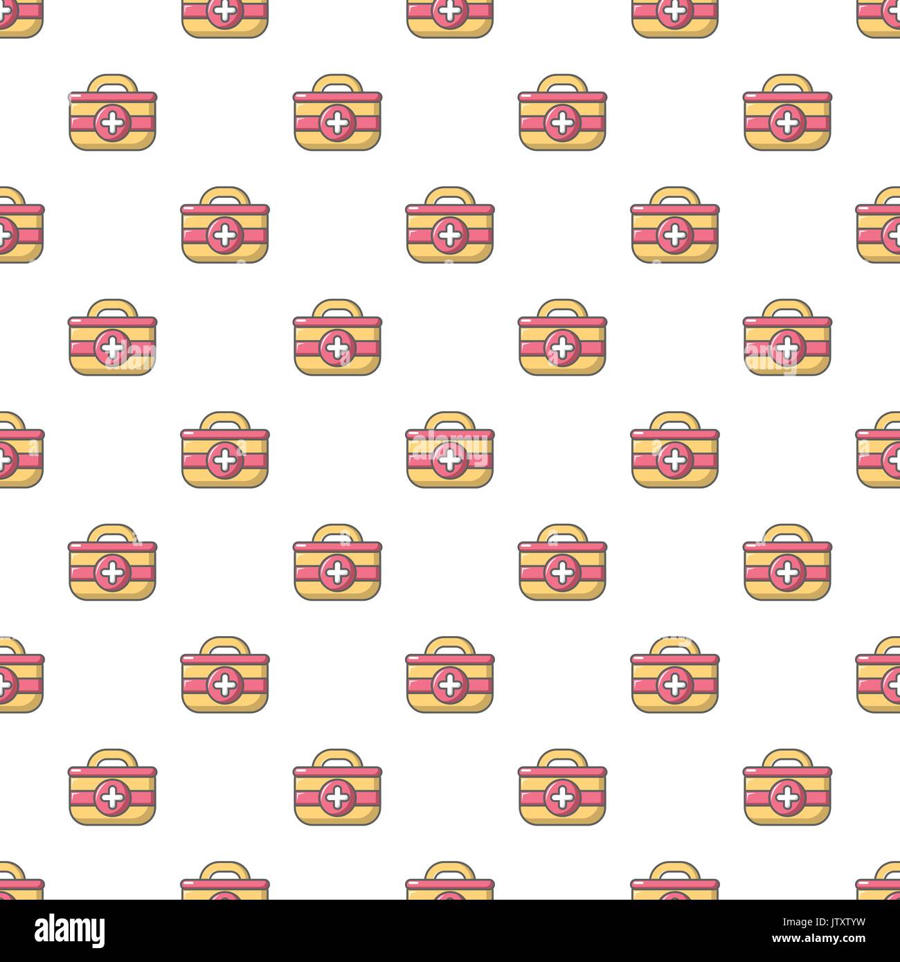First aid bag pattern seamless Stock Vector Image & Art - Alamy