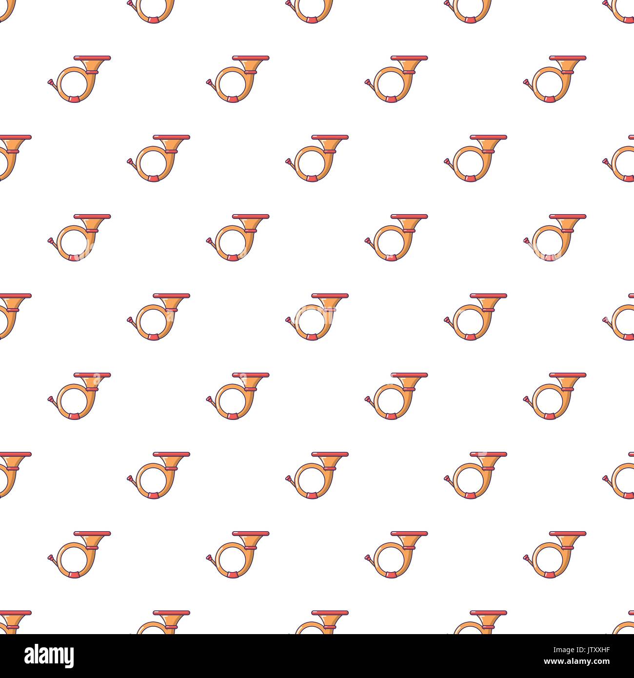 Cornet pattern seamless Stock Vector