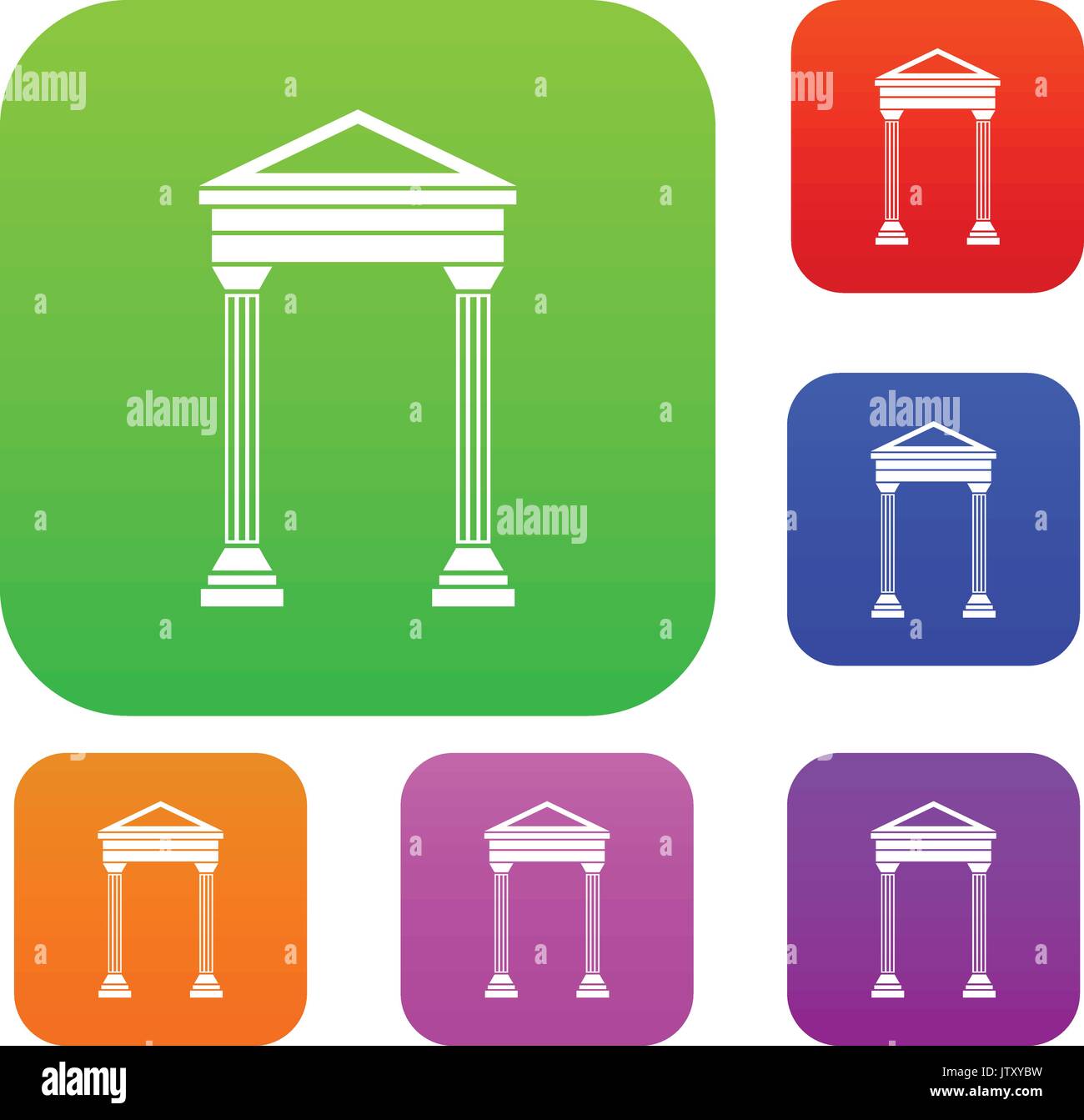 Arch set collection Stock Vector Image & Art - Alamy
