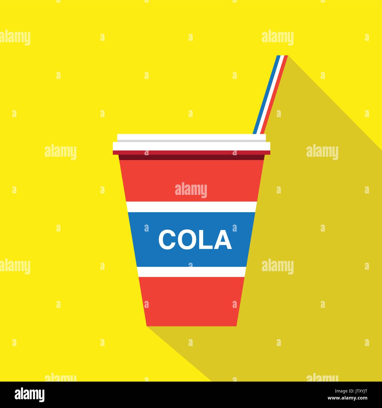 Paper cup. Flat design. Vector illustration Stock Vector Image & Art ...