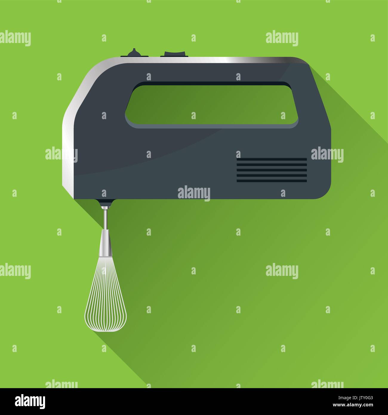 Mixer icon. Flat design. Vector illustration Stock Vector