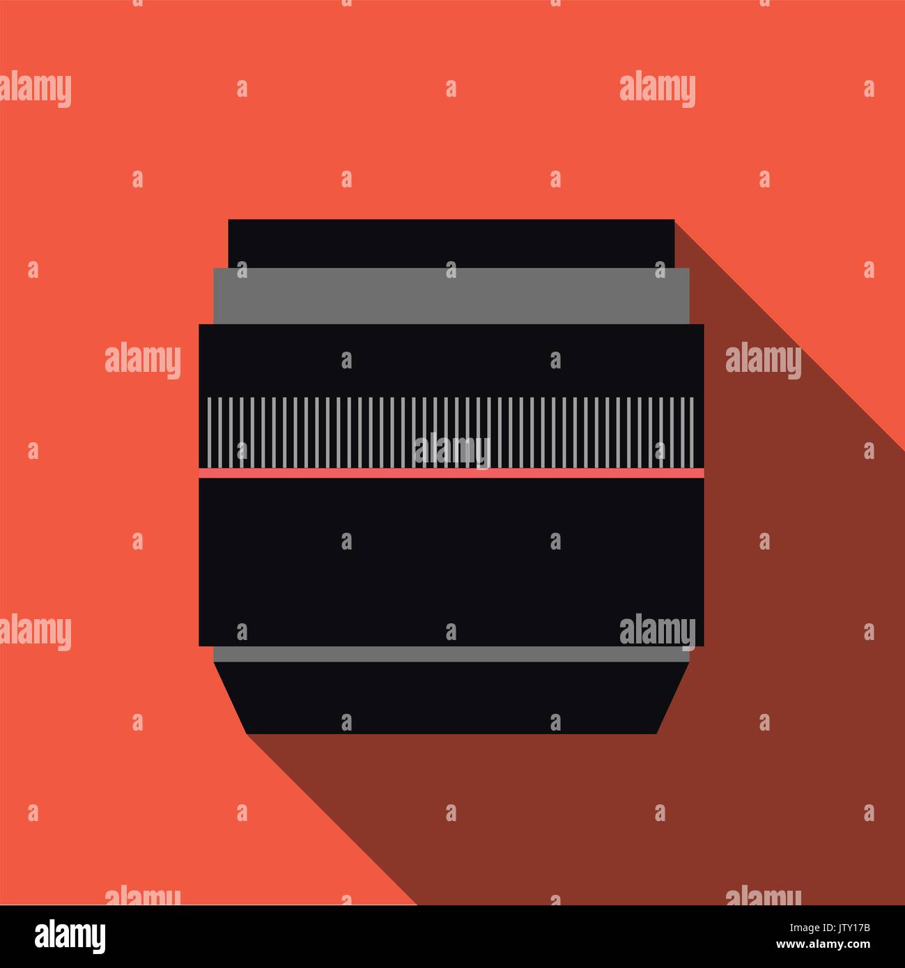 Camera telephoto zoom lens Stock Vector Images - Alamy