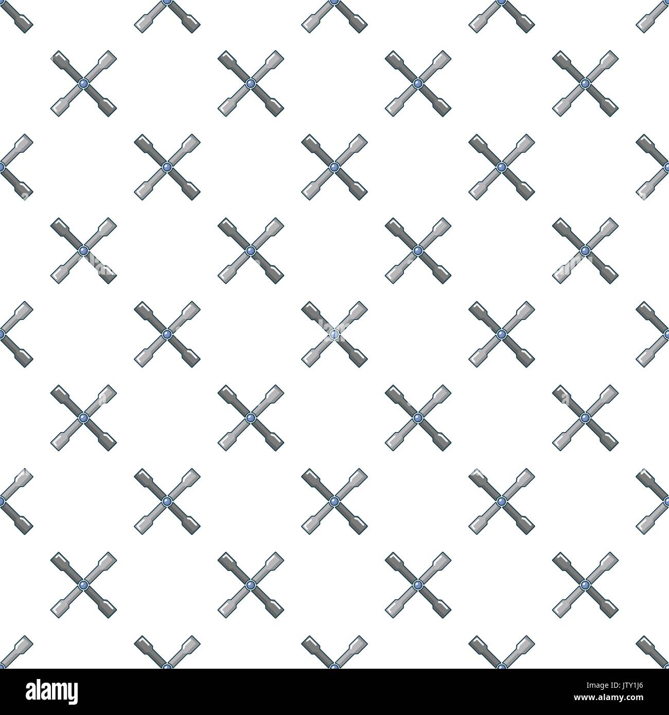 Wheel brace pattern seamless Stock Vector