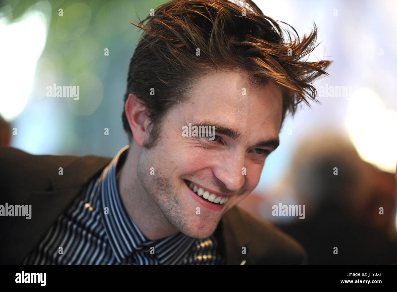 Robert Pattinson attends the New York premiere of 'Good Time' at SVA Theater on August 8, 2017 in New York City. Stock Photo