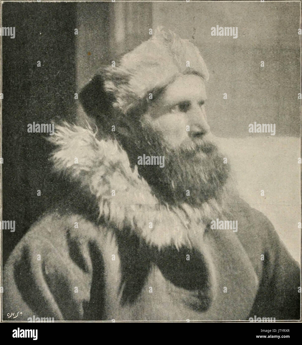 'Farthest north; being the record of a voyage of exploration of the ship 'Fram' 1893-96, and of a fifteen months' sleigh journey by Dr. Nansen and Lieut. Johansen' (1897) Stock Photo