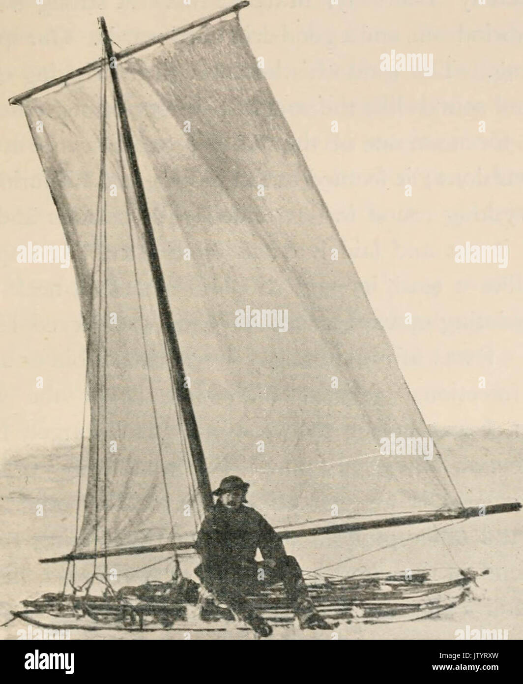 'Farthest north; being the record of a voyage of exploration of the ship 'Fram' 1893-96, and of a fifteen months' sleigh journey by Dr. Nansen and Lieut. Johansen' (1897) Stock Photo