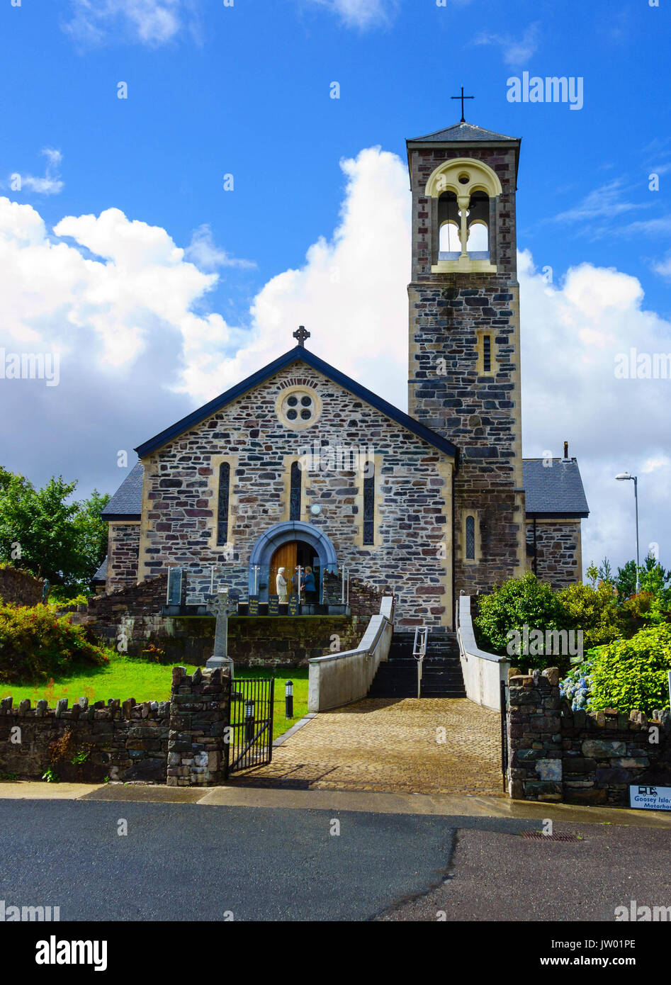 St. Michael's church Sneem County Kerry Ireland Stock Photo Alamy