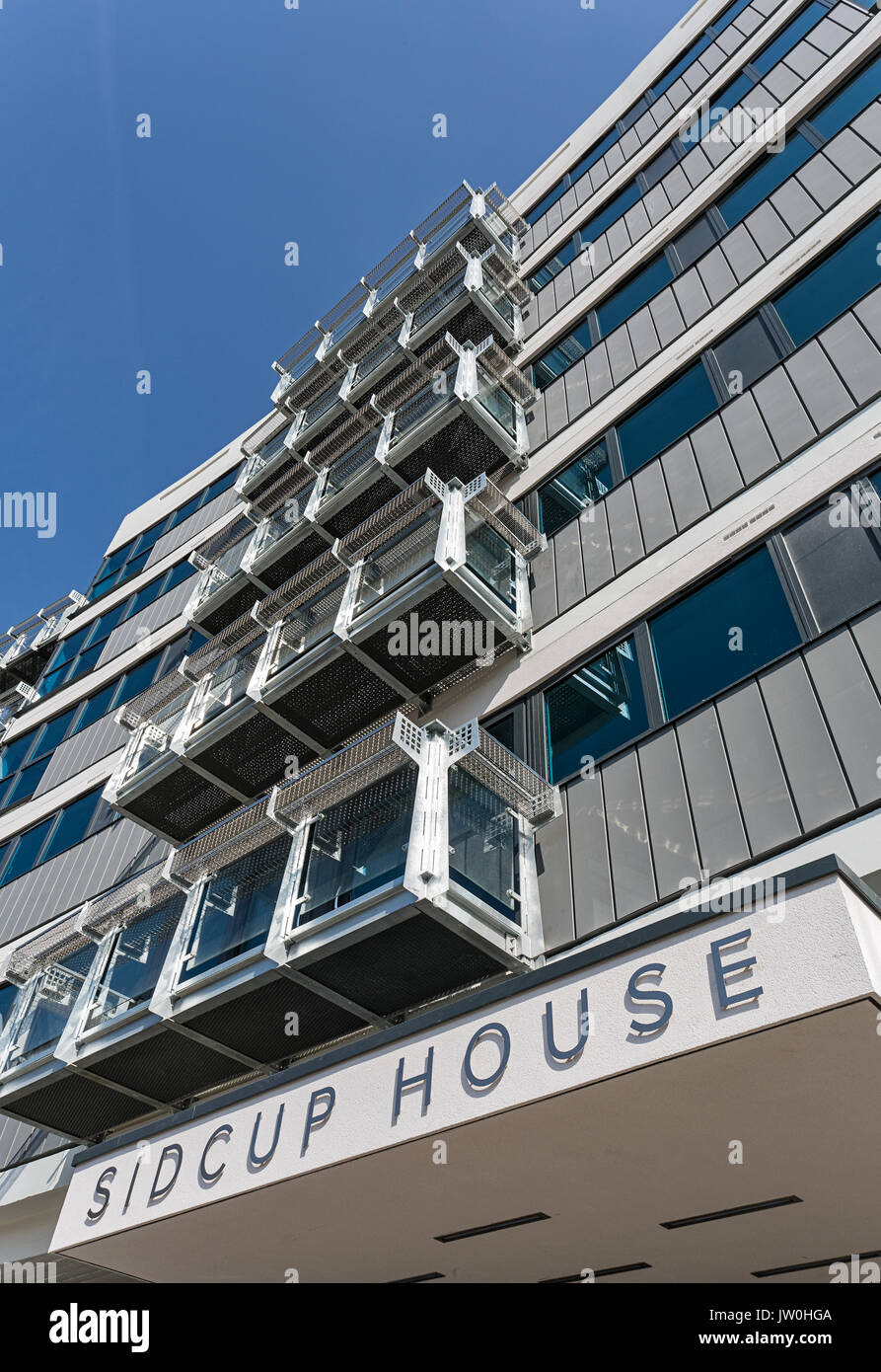 Sidcup House Apartments Stock Photo