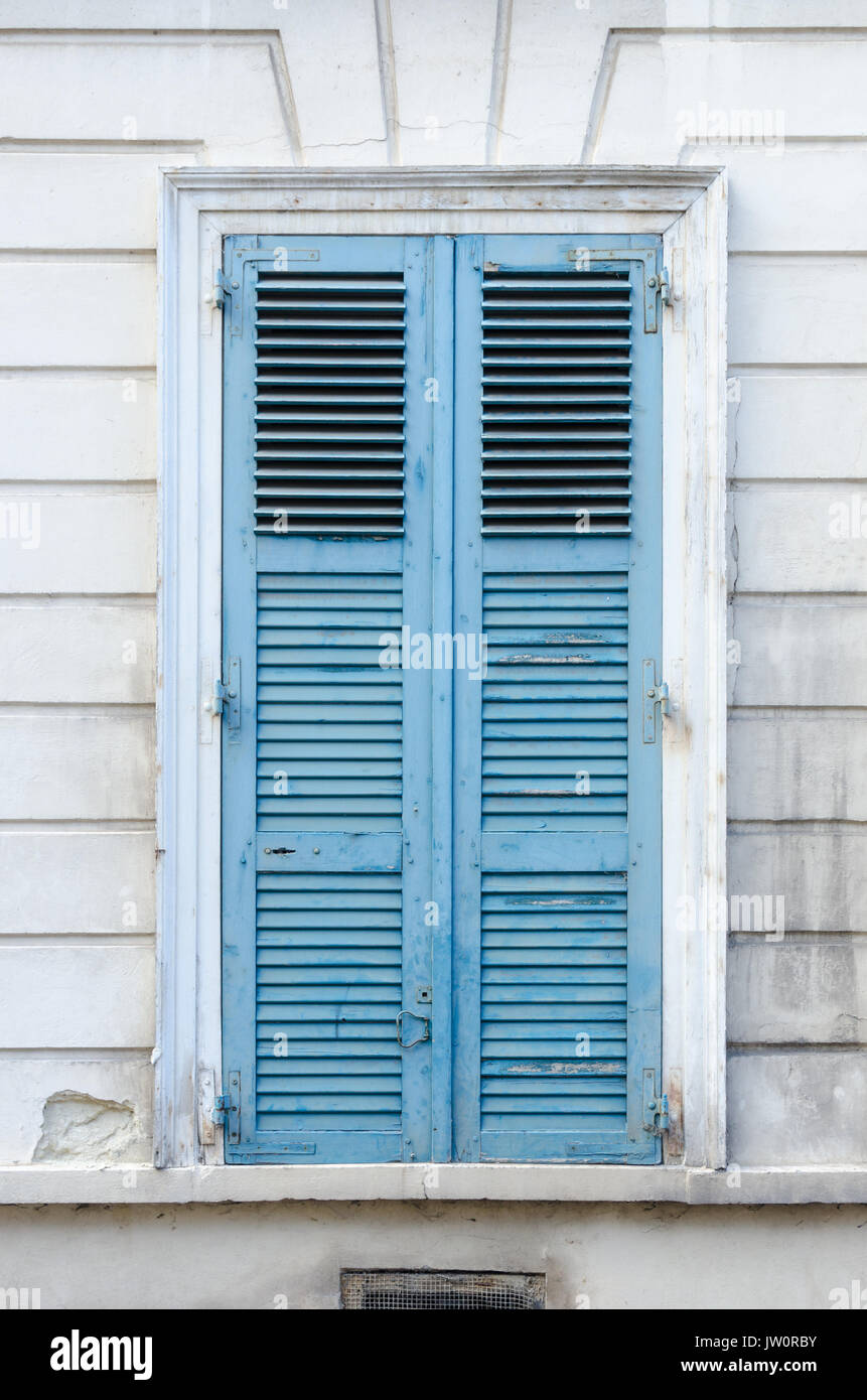 French blue shutters hires stock photography and images Alamy
