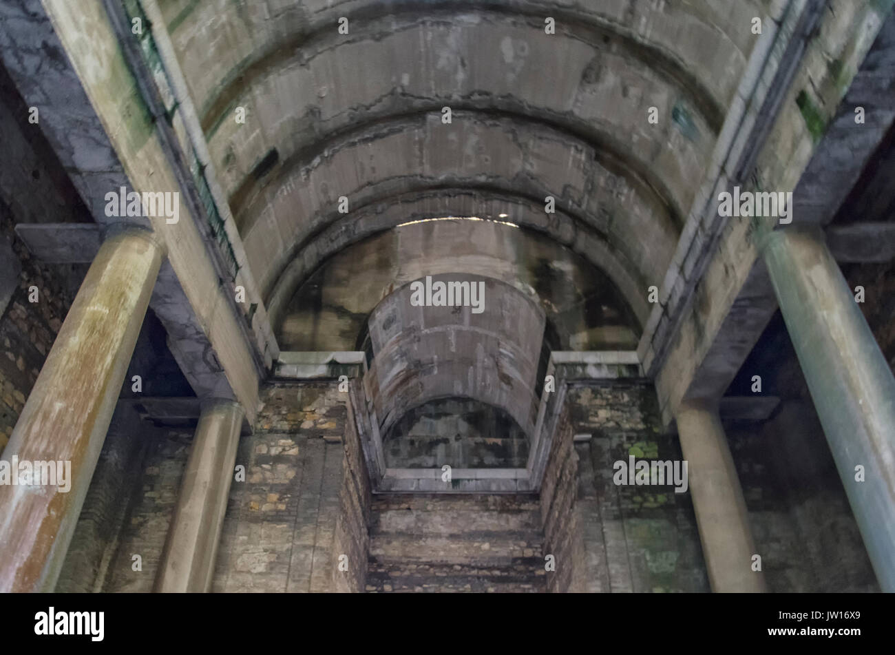 View of the incomplete Mausoleum of Galeazzo Ciano Stock Photo - Alamy
