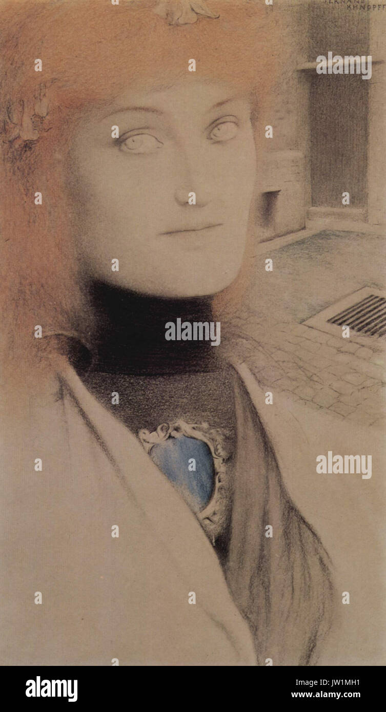 Fernand Khnopff 003 Stock Photo Alamy