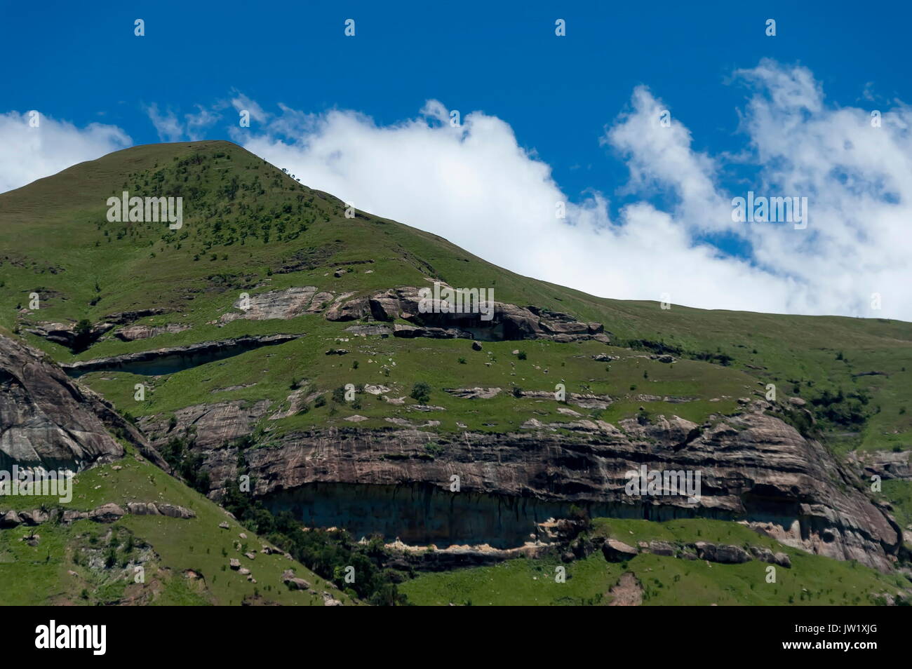 Part of Drakensberg mountain, South Africa Stock Photo - Alamy
