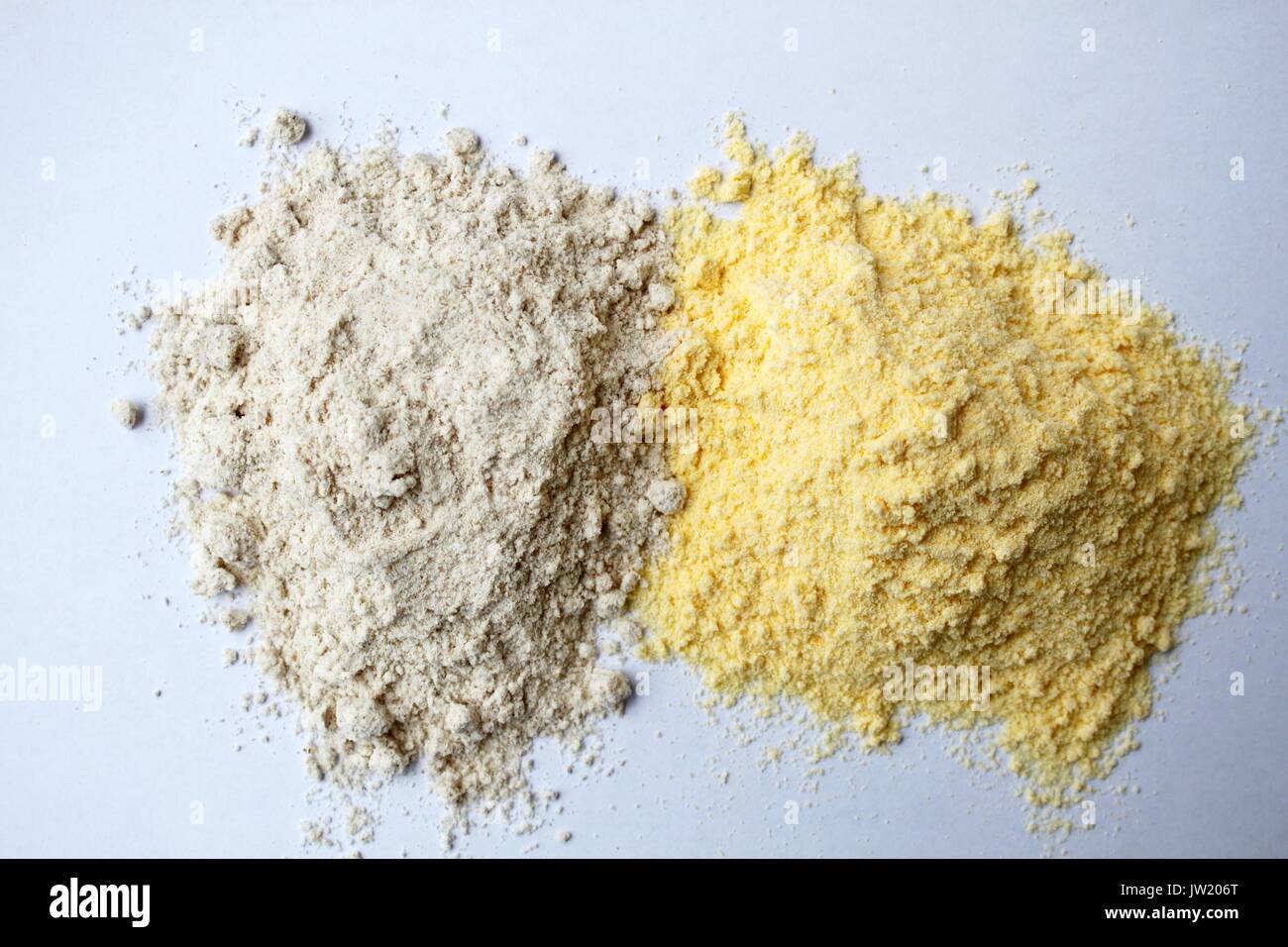 Whole grain yellow corn meal hires stock photography and images Alamy