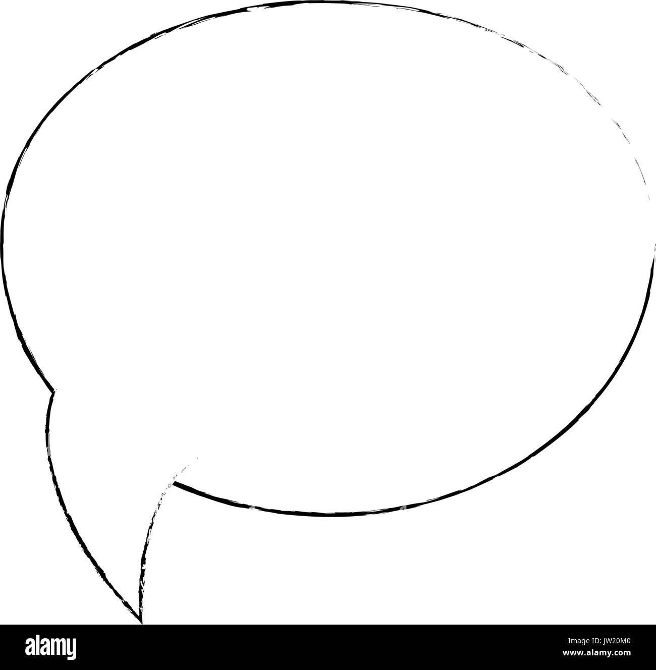 speech bubble icon over white background vector illustration Stock ...