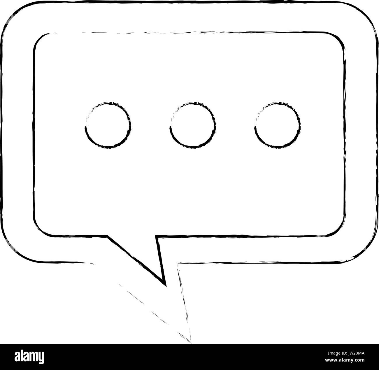 speech bubble icon over white background vector illustration Stock ...