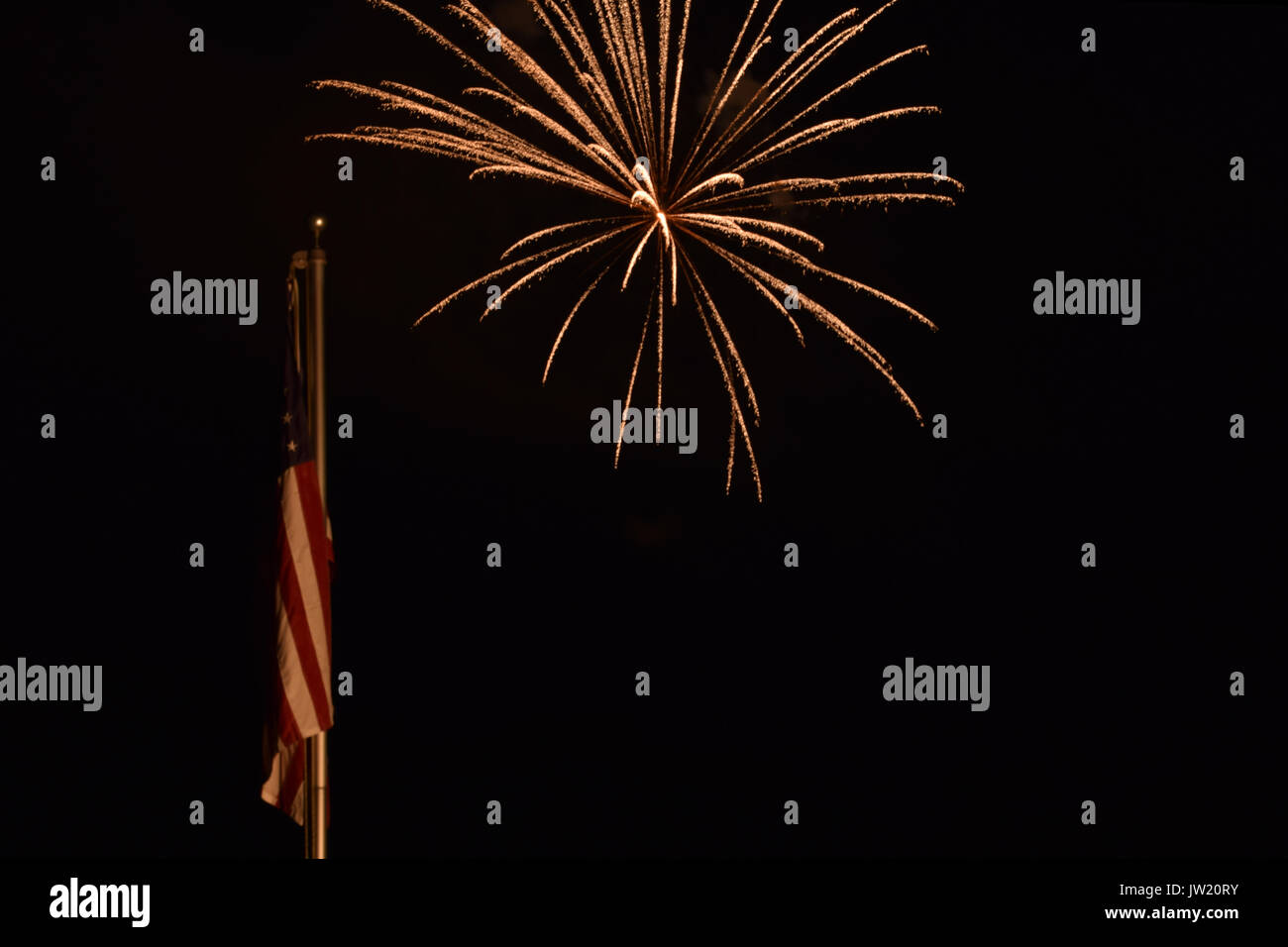 Independence Day Fireworks Stock Photo Alamy