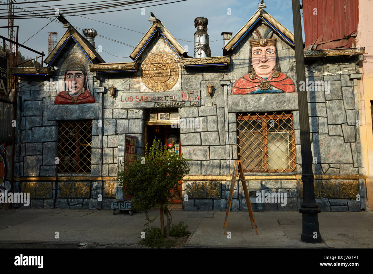 Los Sabores del Inca Restaurant and Bar, Bellavista, Santiago, Chile ...