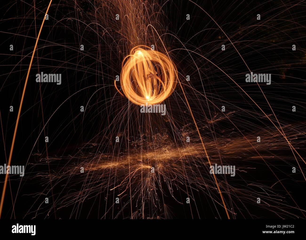 Ball of steel wool fire hi-res stock photography and images - Alamy