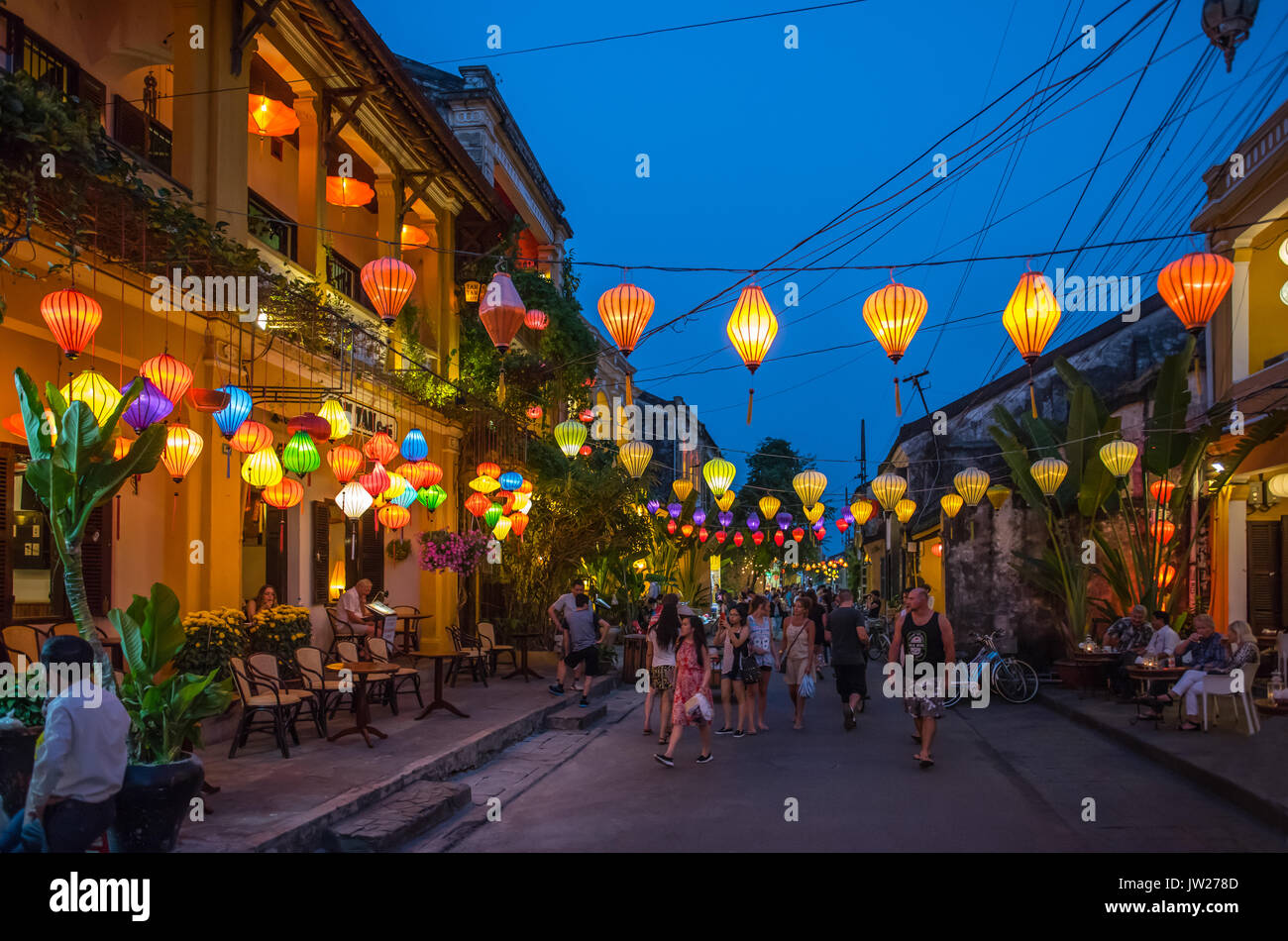 City of Lanterns Stock Photo