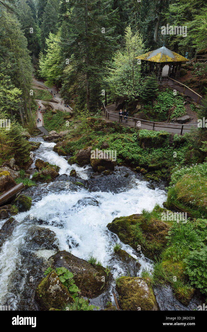 Triberg waterfalls hi-res stock photography and images - Alamy