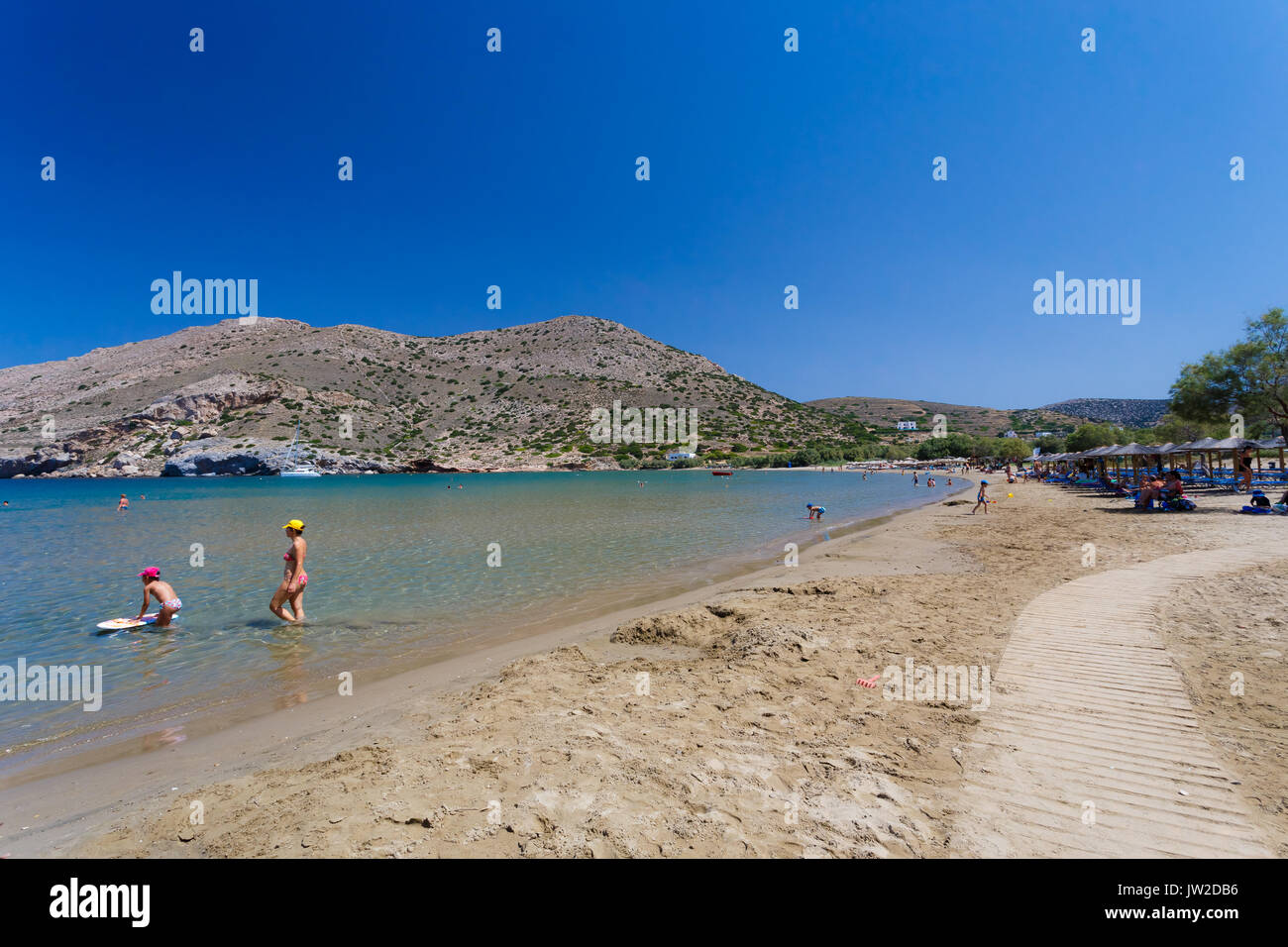 galissas-beach-at-syros-island-in-greece-stock-photo-alamy