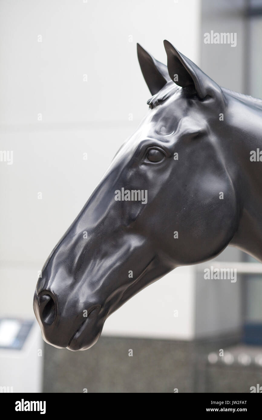 Black horse statue hires stock photography and images Alamy