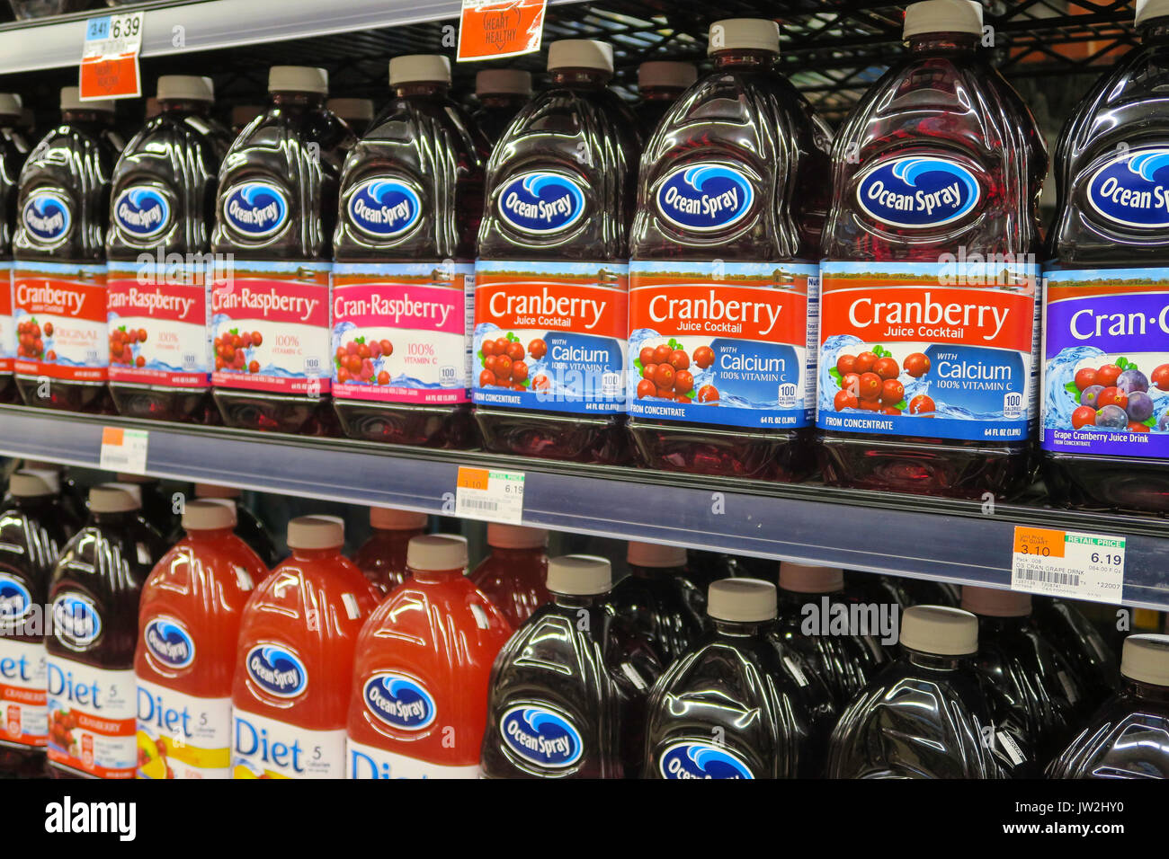 D'Agostino Grocery Store in New York City, United States Stock Photo