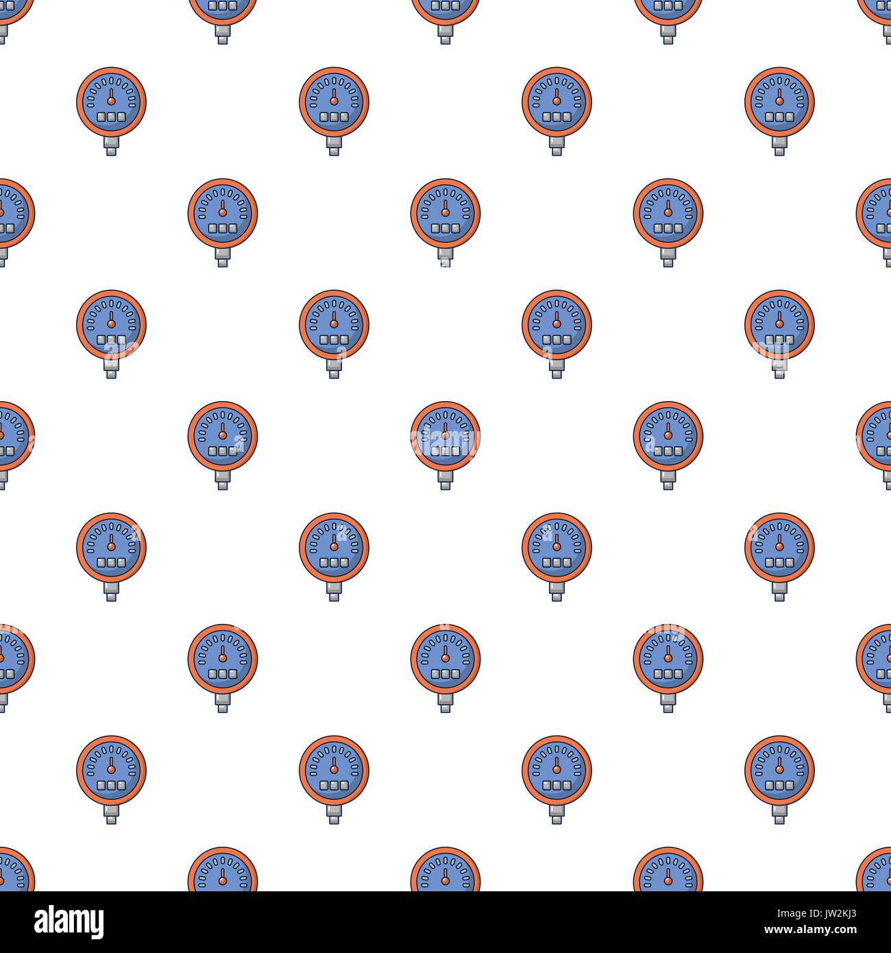 Water meter pattern seamless Stock Vector