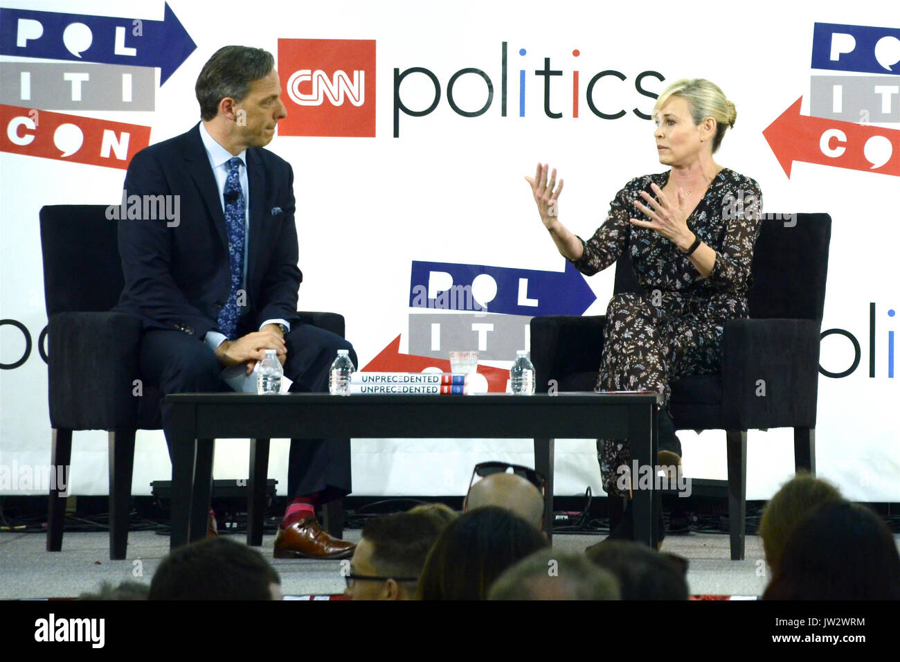 Jake Tapper Chelsea Handler "CNN: Politics Tap: Special Edition" panel