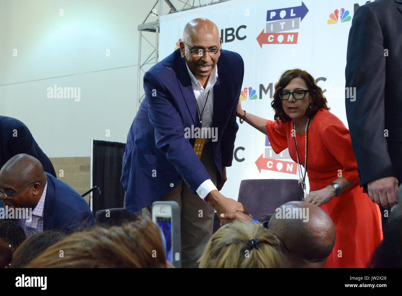 Michael Steele 'MSNBC: Facts Still Matter' panel Politicon Pasadena Convention Center July 30,2017 Pasadena,California. Stock Photo