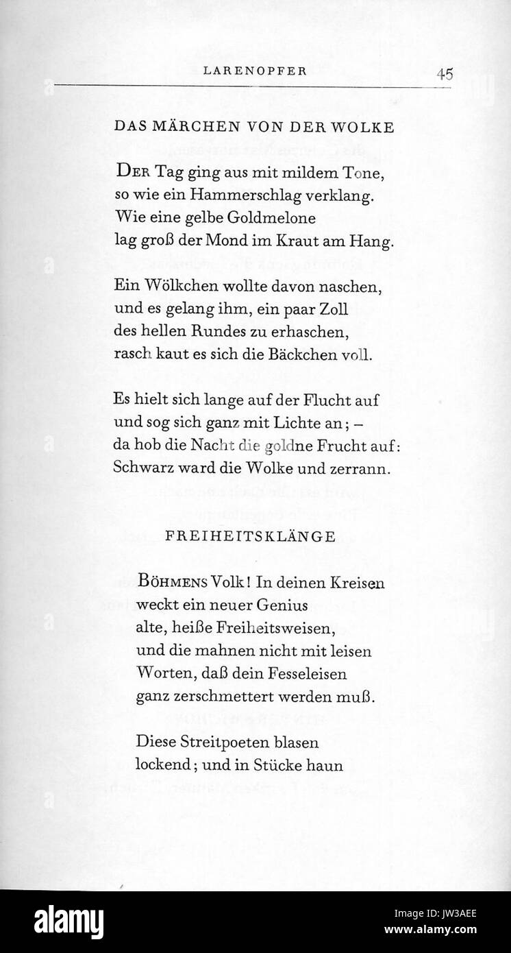 Rilke Black And White Stock Photos Images Page 3 Alamy