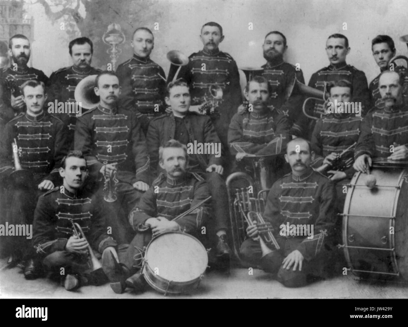 Netherlands  Schiedam SA Band, 1907 Stock Photo