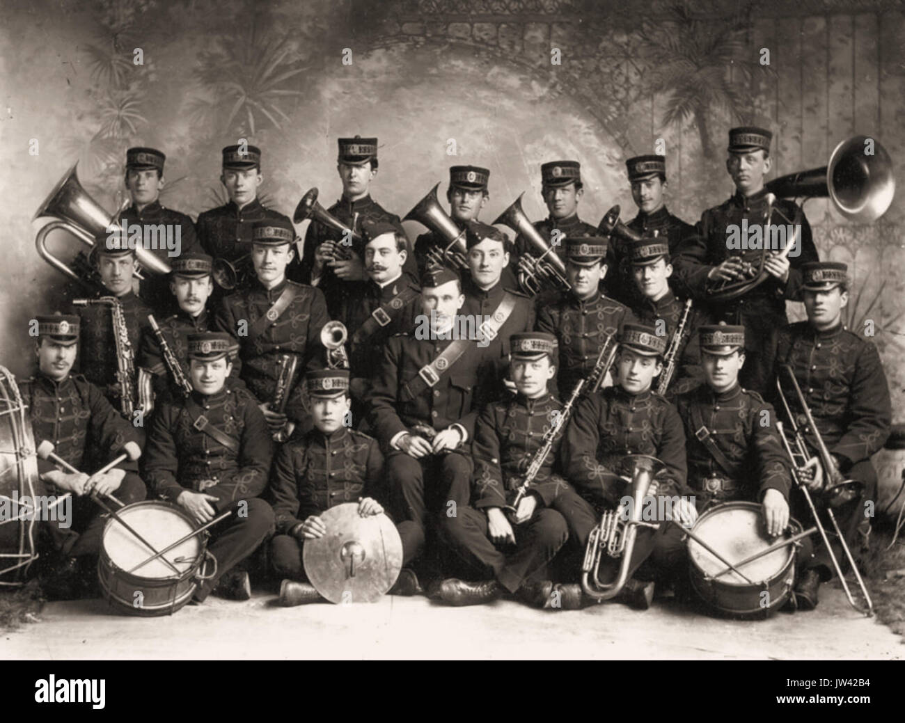 Canada  Church Lads Brigade Band, St John's, Newfoundland, 1904 Stock Photo