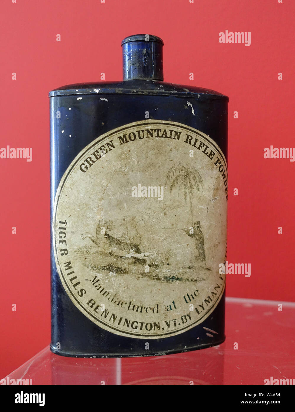 Green Mountain Rifle Powder, manufactured at the Tiger Mills