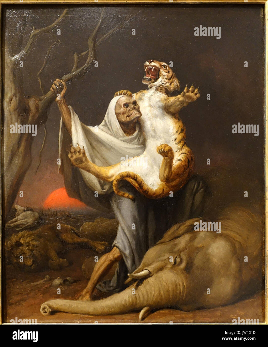 Power of Death by William Holbrook Beard, c 1889 1890, oil on