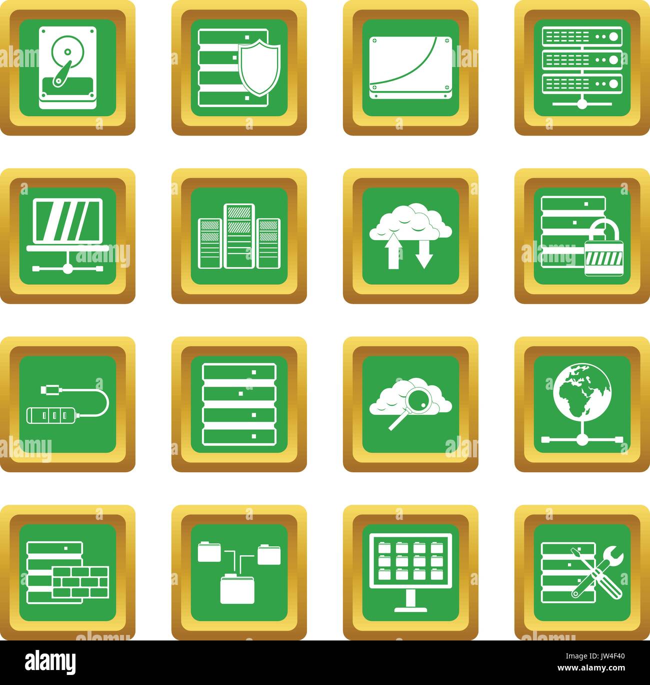 Green lock clip icon hi-res stock photography and images - Alamy