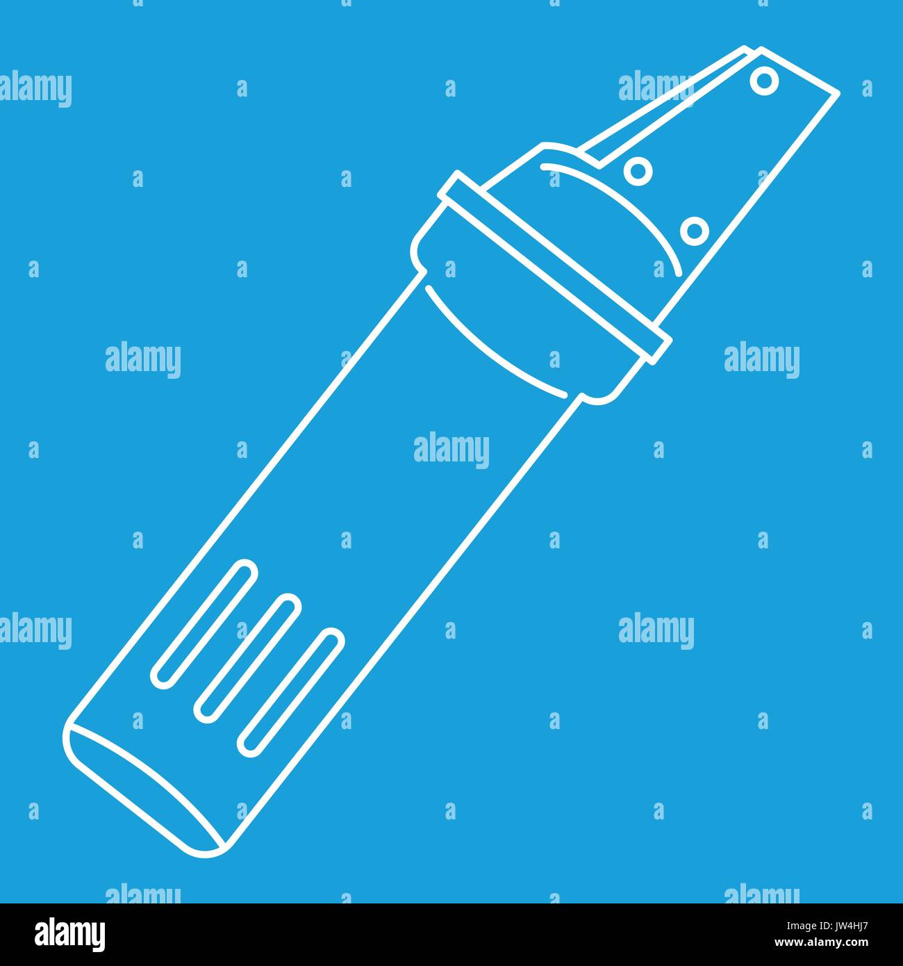 Glass cutter icon, outline style Stock Vector Image & Art Alamy