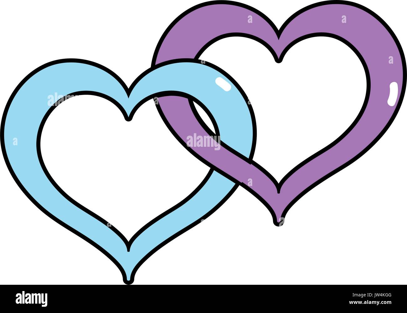 nice heart symbol to love and passion Stock Vector Image & Art - Alamy