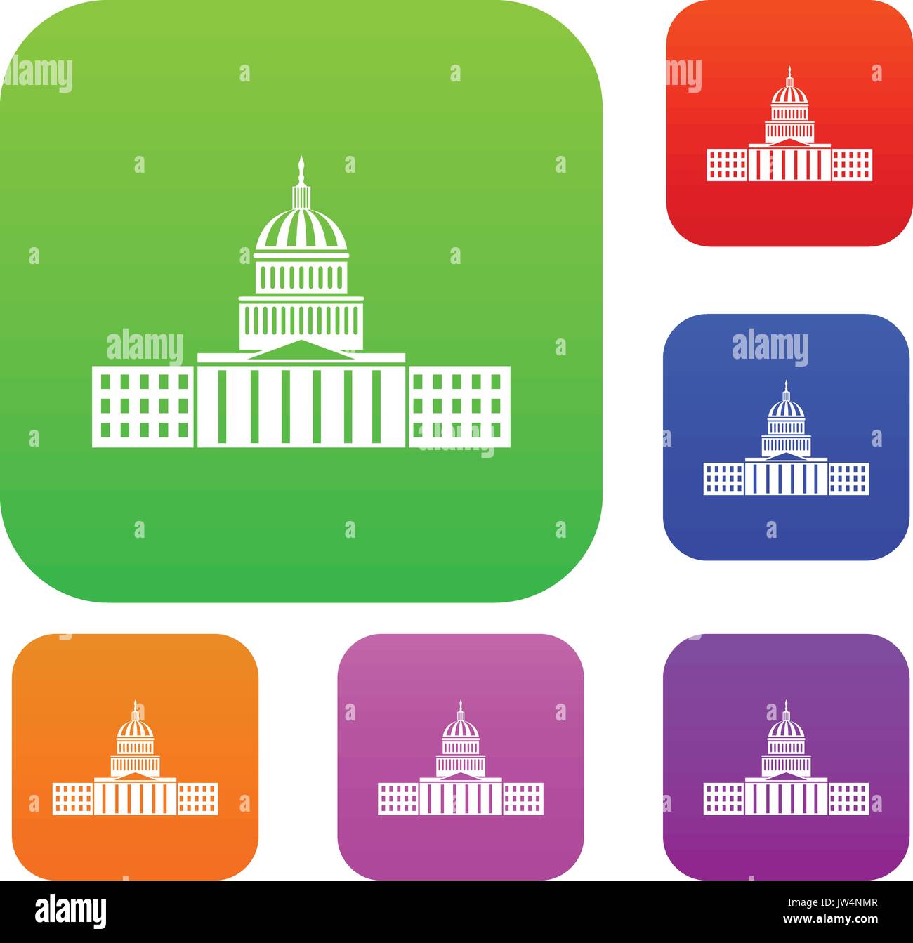 Capitol set collection Stock Vector Image & Art - Alamy
