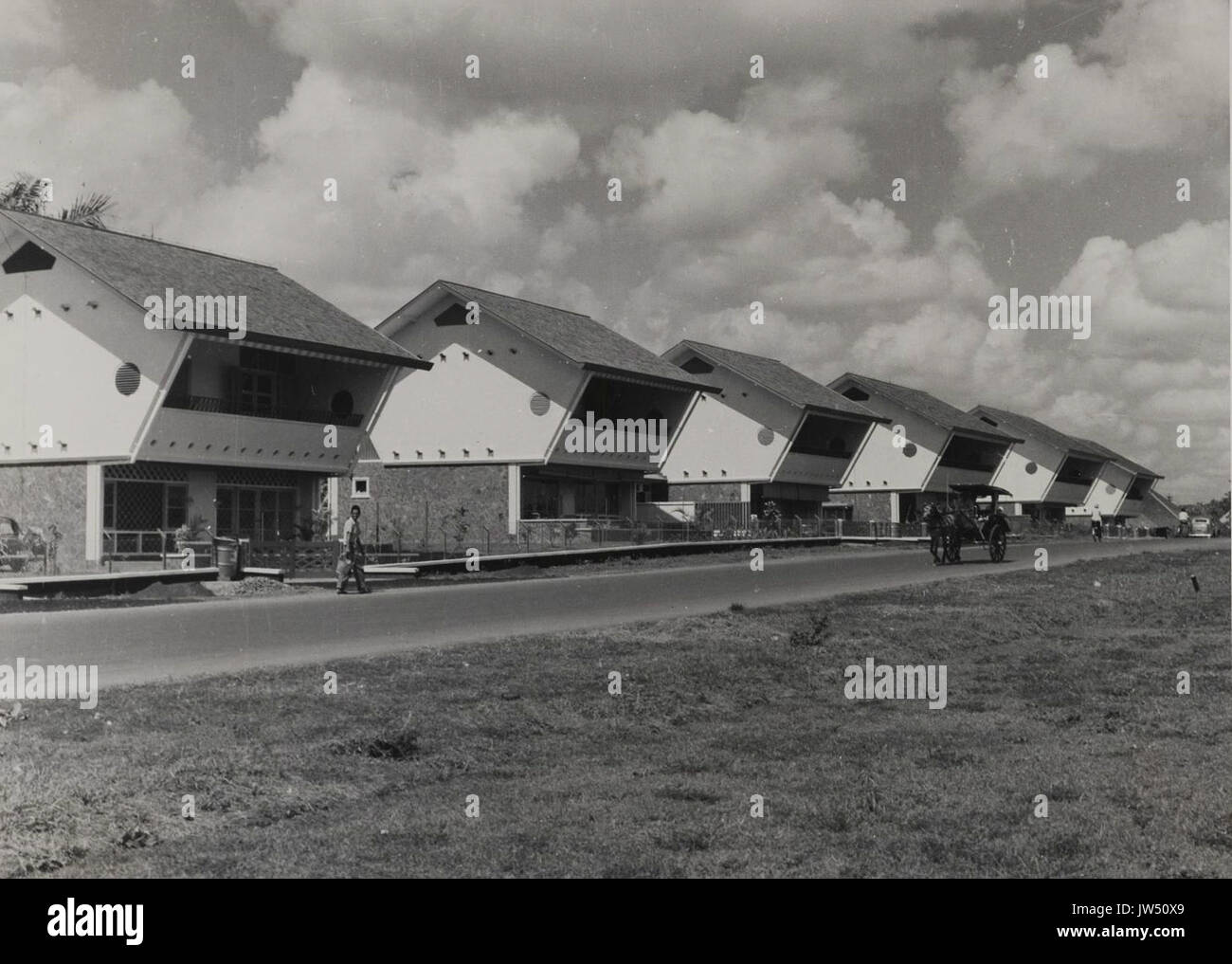 Woningen van de staf van BPM Stock Photo