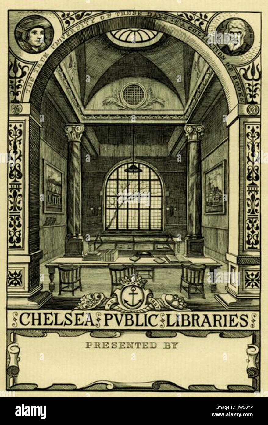 Chelsea Public Library Stock Photo Alamy
