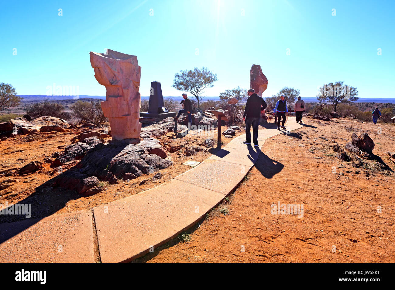Living desert sculpture park broken hill new south wales australia hi