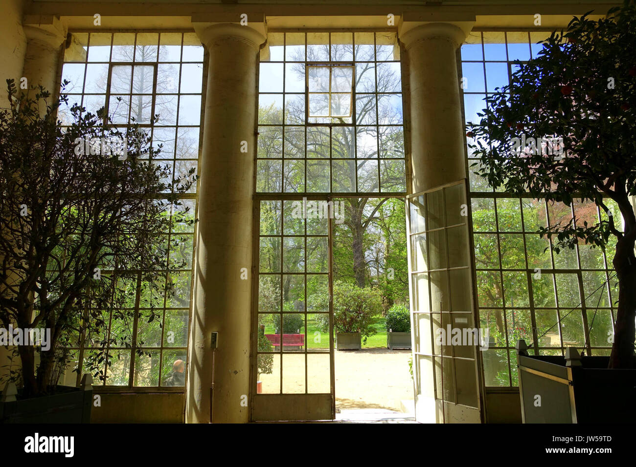 Orangery windows Royal Castle of Laeken Brussels, Belgium DSC07003 ...